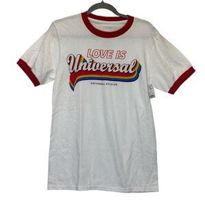 Vintage Universal Studios “Love is Universal” Graphic T-Shirt NWT
